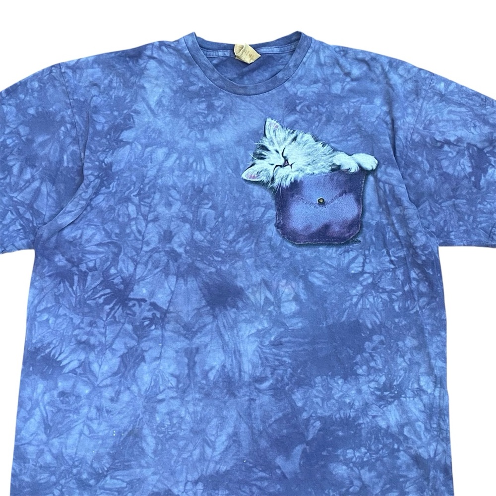 Vintage The Mountain Kitten Pocket Tee